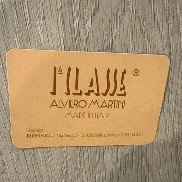 Alviero Martini Prima Classe Clear map tote - Picture 2 of 10